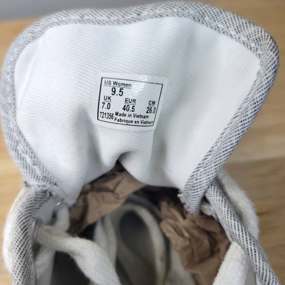 VANS Ortholite Sneakers, Heather Gray w/ Leather Accent, Womens Size : 9.5 - Picture 15 of 15